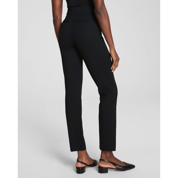 NWT Spanx SPANXsmooth PerfectFit Ponte Slim Straight Pant in Black size Medium - Picture 3 of 8